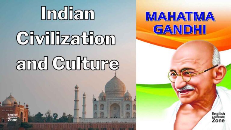 essay on indian civilization and culture